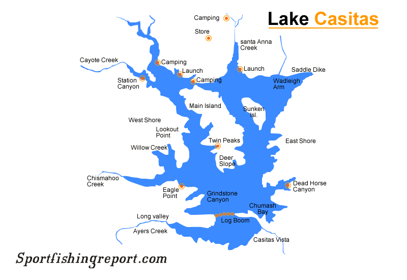 Lake Casitas Fish Reports